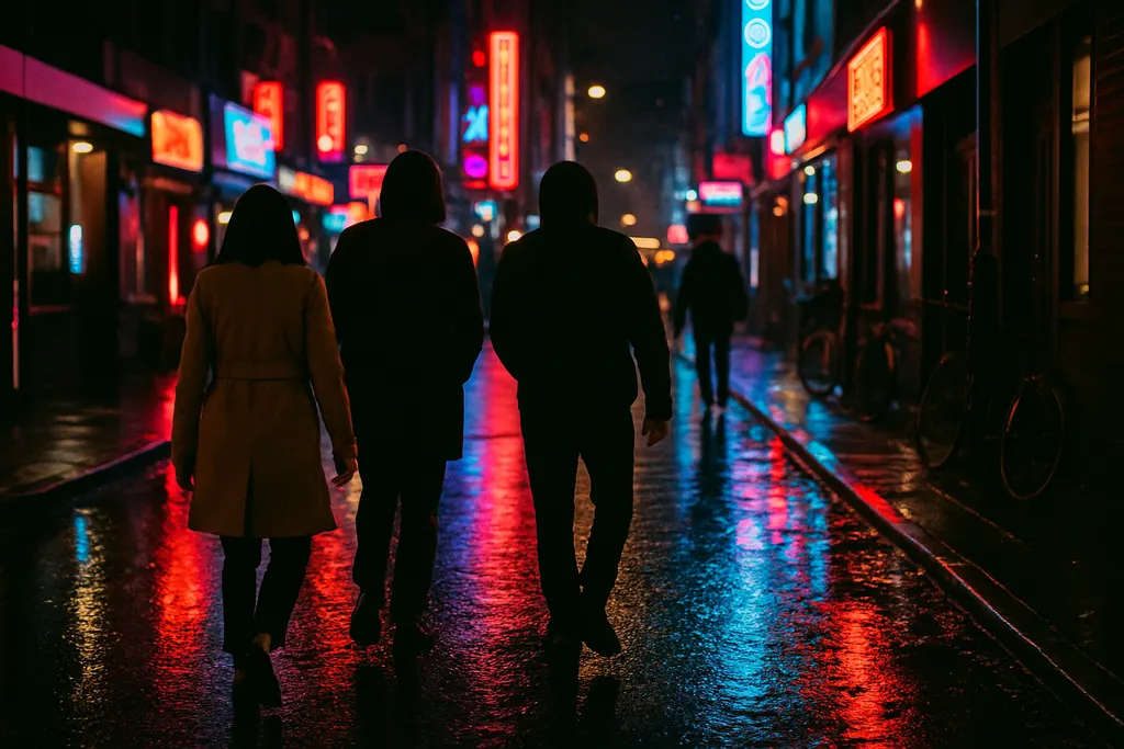 Phone-Shot City Neon